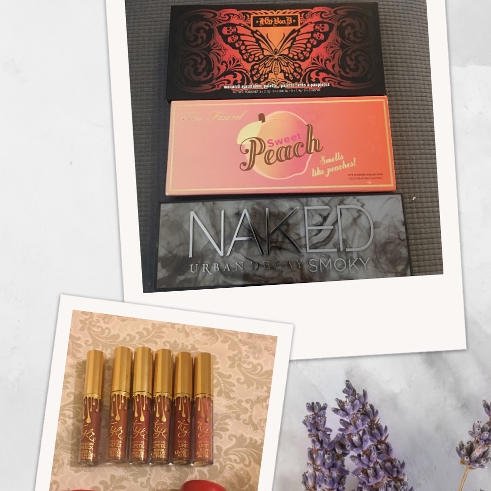3 pallets plus Kylie lipsticks